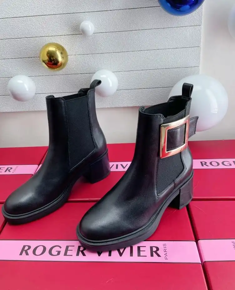 hype Roger Vivier Leather Shoes