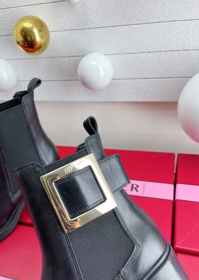 hype Roger Vivier Leather Shoes