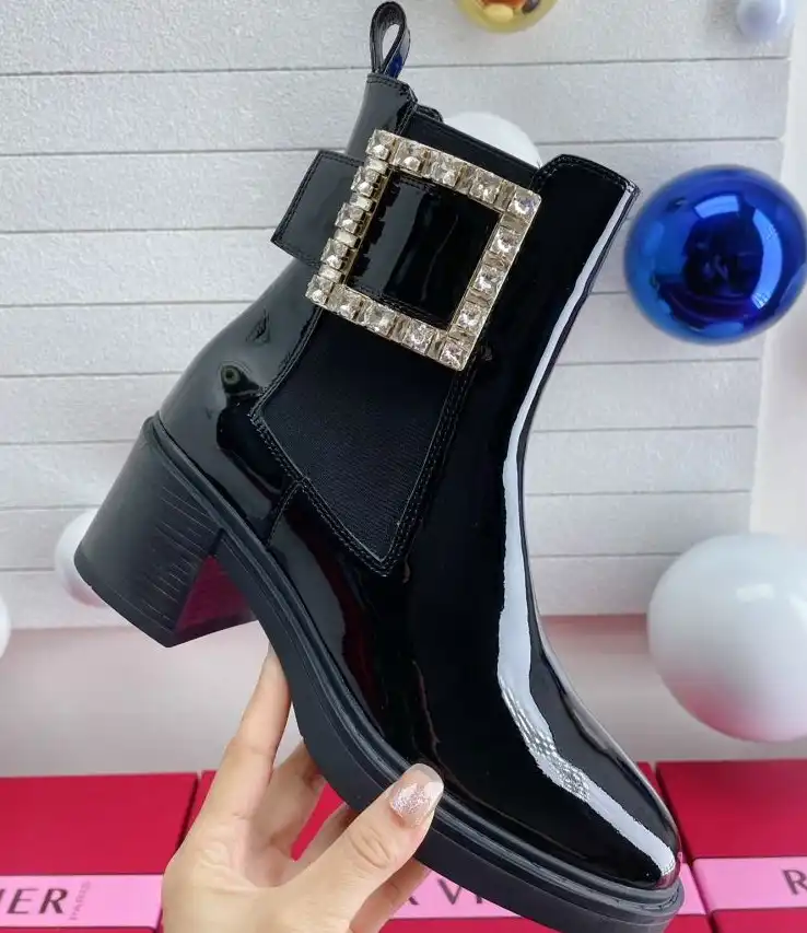 hype Roger Vivier Leather Shoes