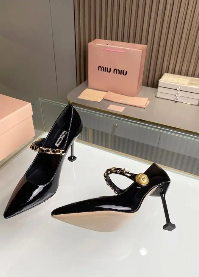 hype Miu Miu High Heels