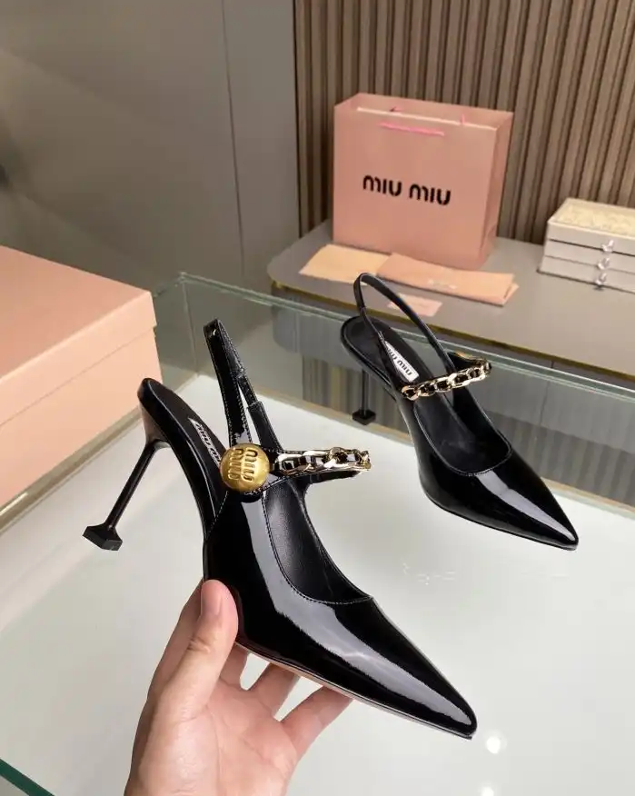 hype Miu Miu High Heels