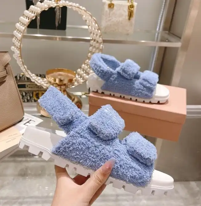 hype Miu Miu Sandals