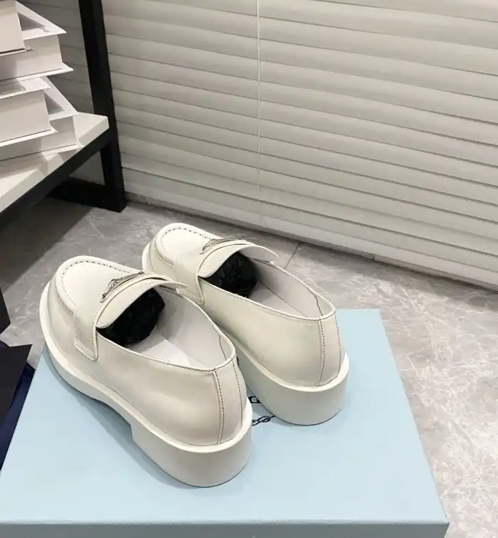 hype Prada Leather Shoes