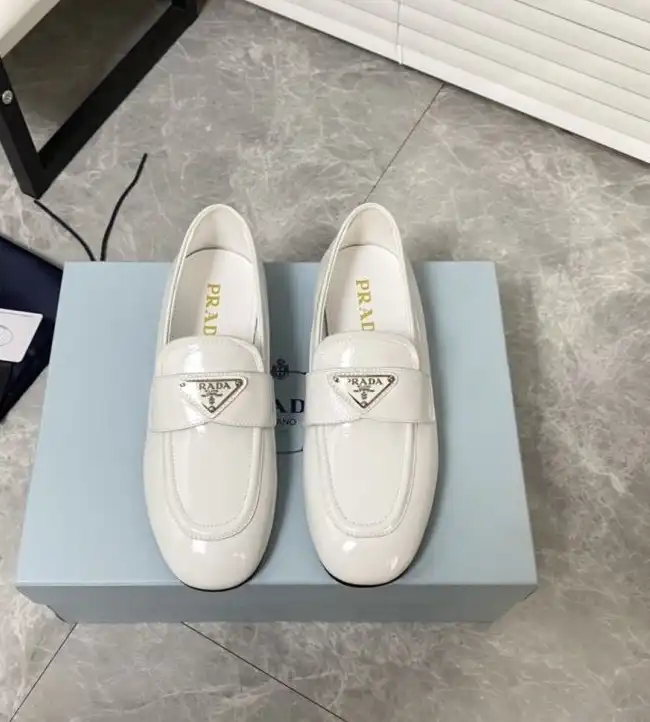 hype Prada Leather Shoes