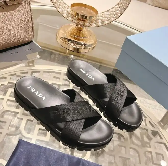 hype Prada Slippers