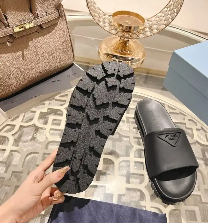 hype Prada Slippers