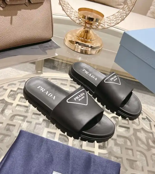 hype Prada Slippers