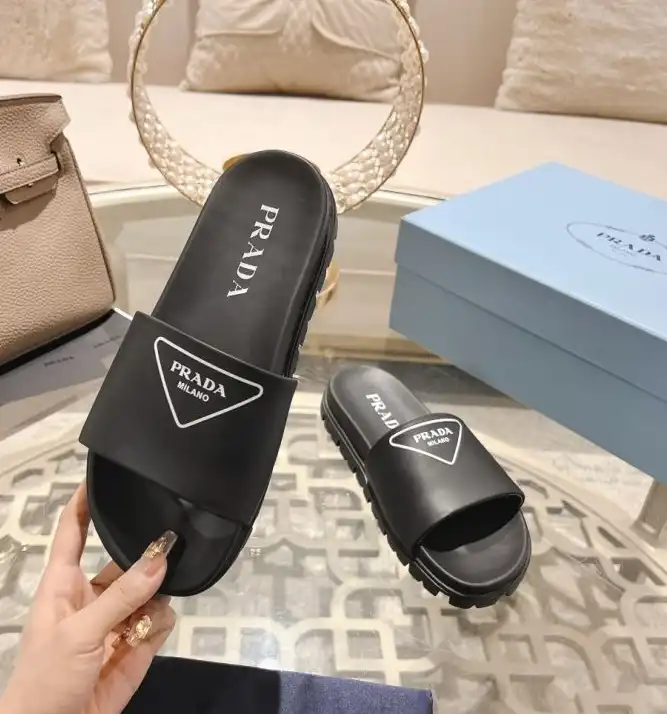 hype Prada Slippers