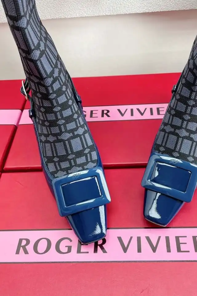 hype Roger Vivier Leather Shoes