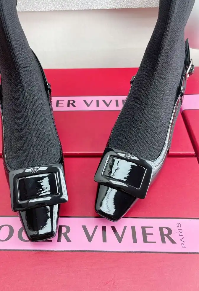 hype Roger Vivier Leather Shoes