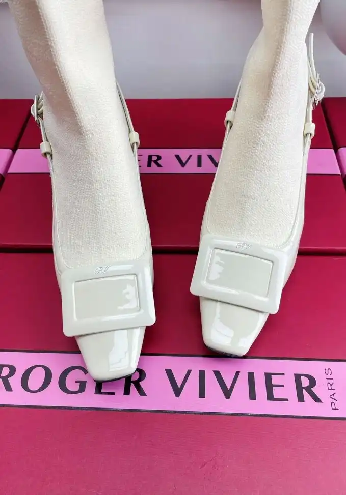 hype Roger Vivier Leather Shoes