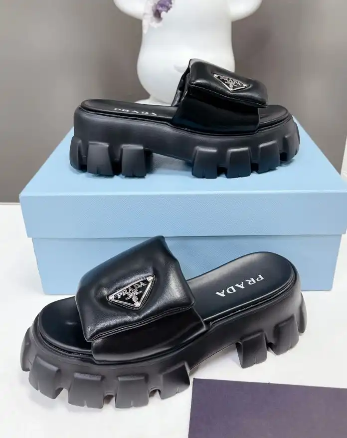 hype Prada Slippers