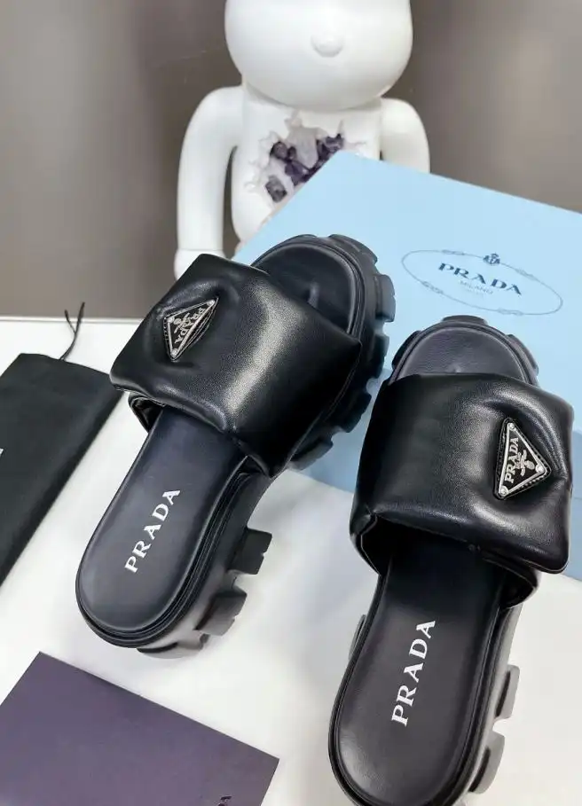 hype Prada Slippers