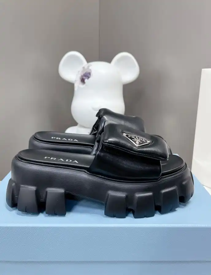 hype Prada Slippers