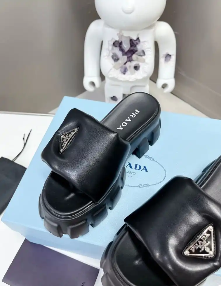 hype Prada Slippers