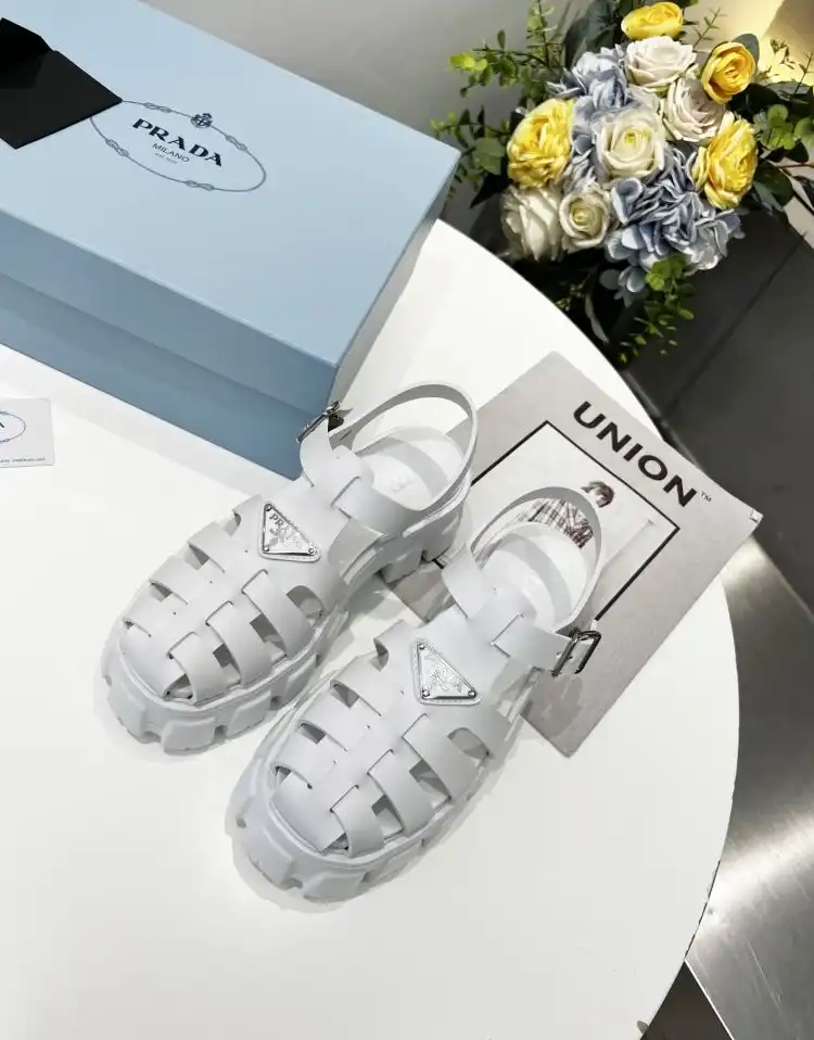 hype Prada Sandals