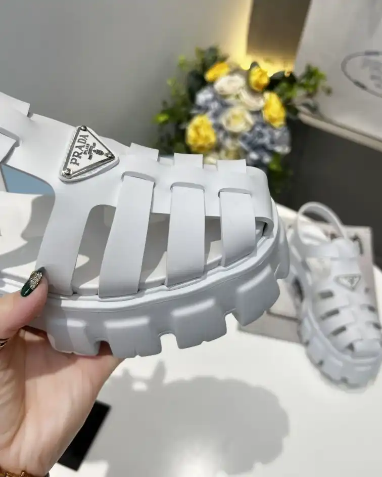 hype Prada Sandals