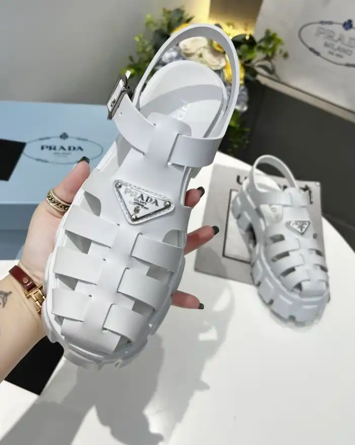 hype Prada Sandals