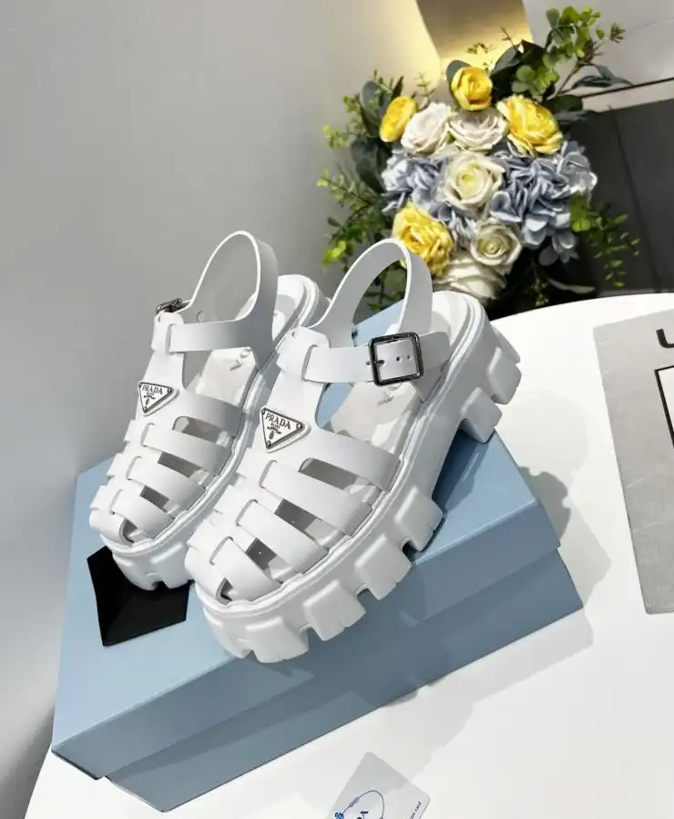 hype Prada Sandals