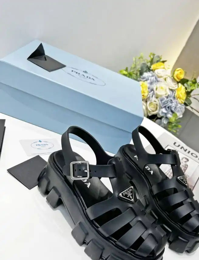 hype Prada Sandals