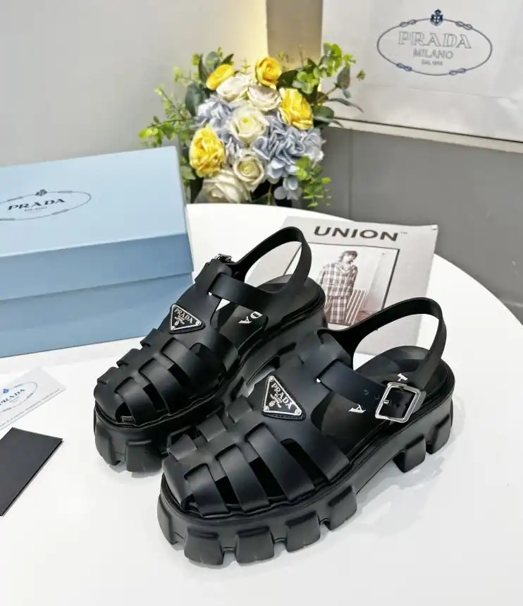 hype Prada Sandals