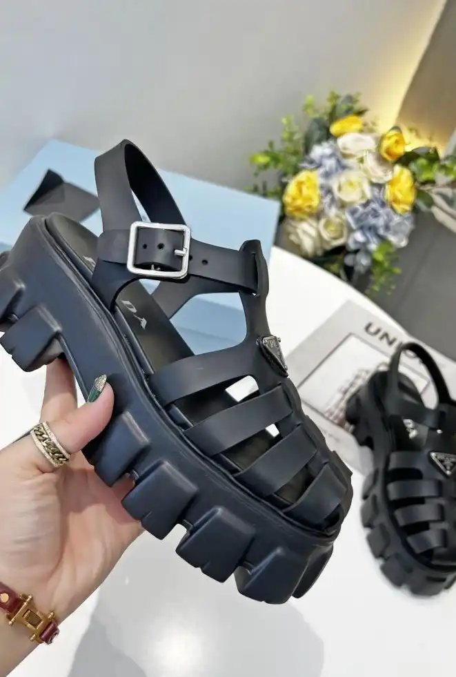 hype Prada Sandals