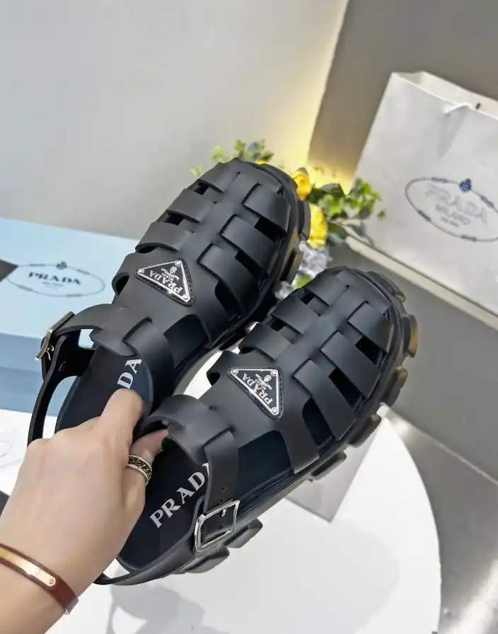 hype Prada Sandals