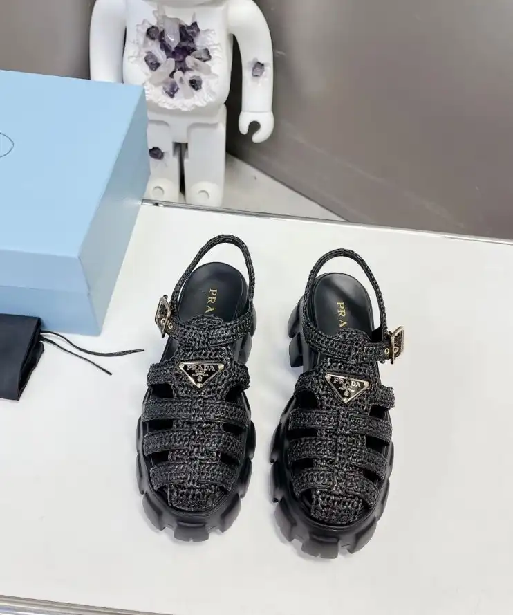 hype Prada Sandals