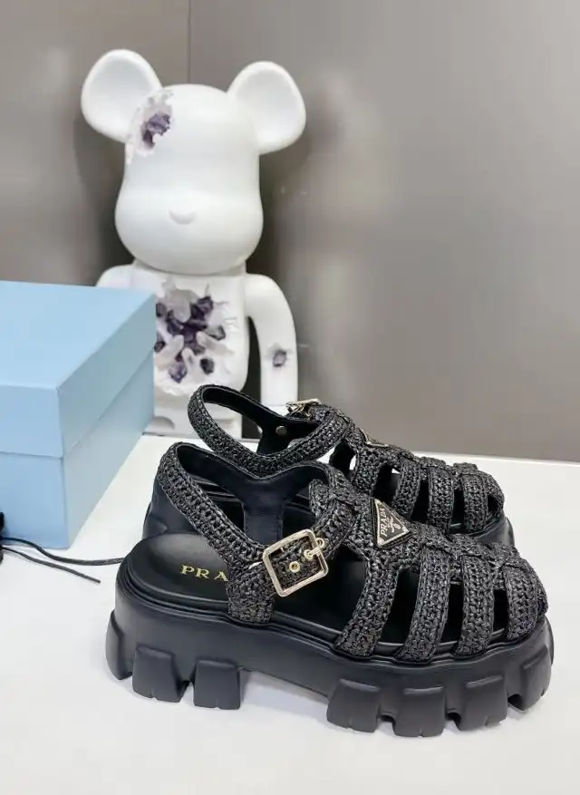 hype Prada Sandals