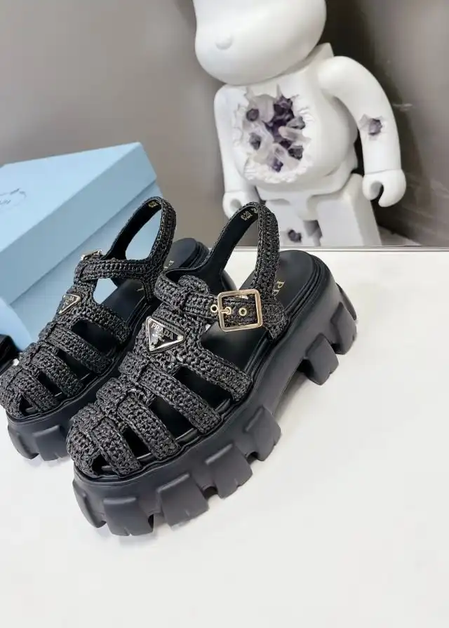 hype Prada Sandals