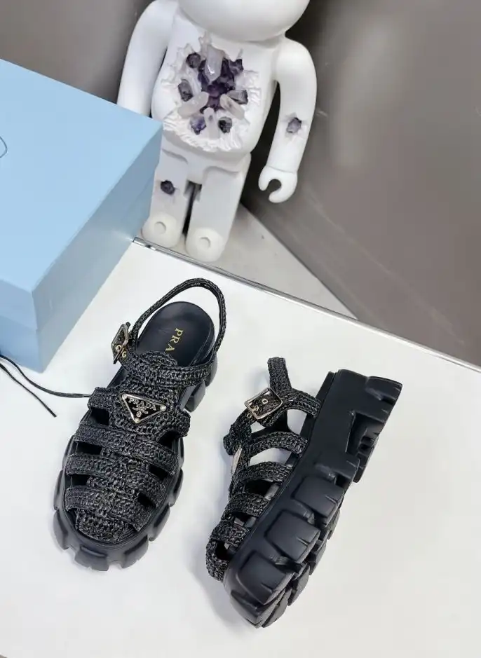 hype Prada Sandals