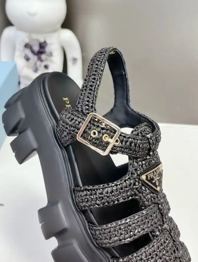 hype Prada Sandals