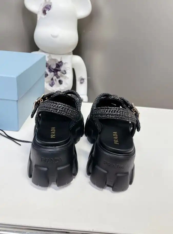 hype Prada Sandals