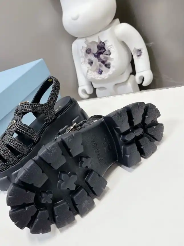 hype Prada Sandals