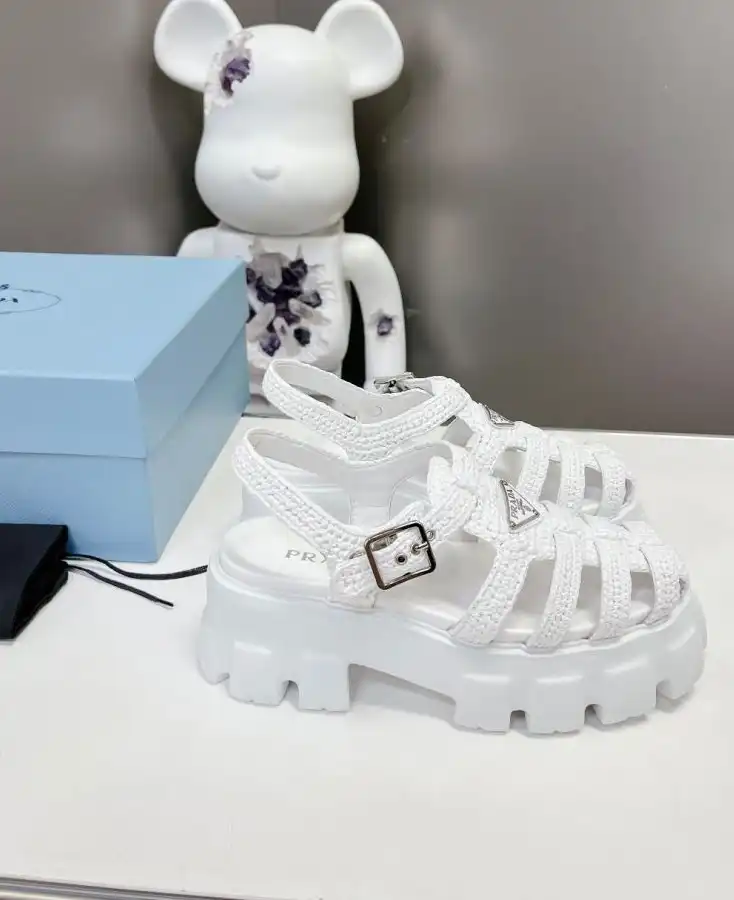 hype Prada Sandals