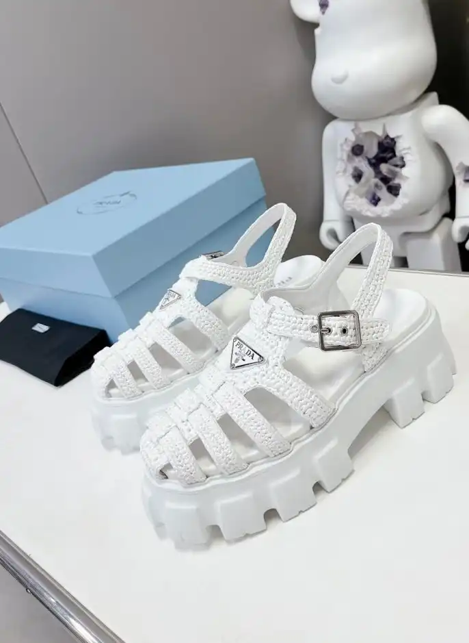 hype Prada Sandals