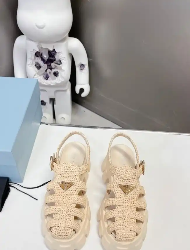 hype Prada Sandals