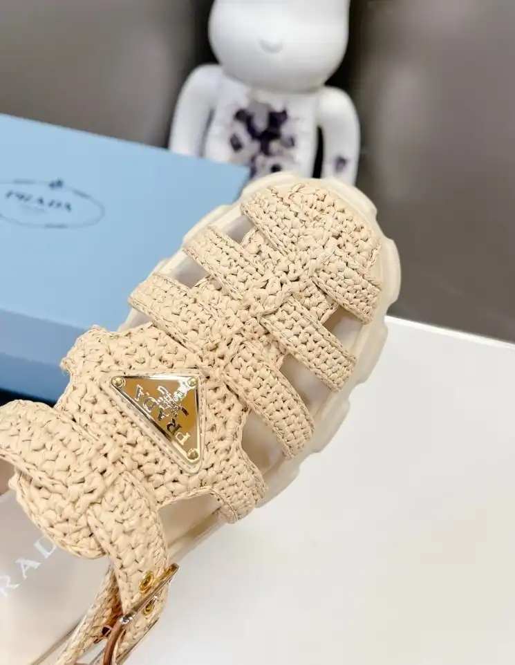 hype Prada Sandals