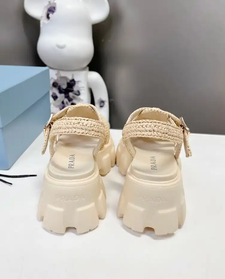 hype Prada Sandals