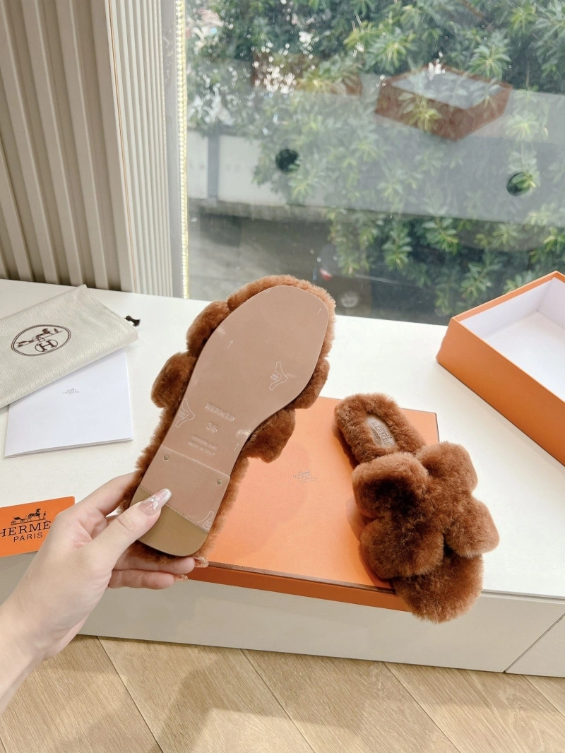 Hermes Slippers