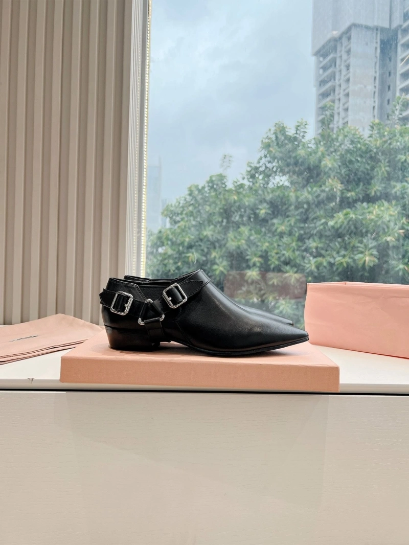 Miu Miu Leather Shoes