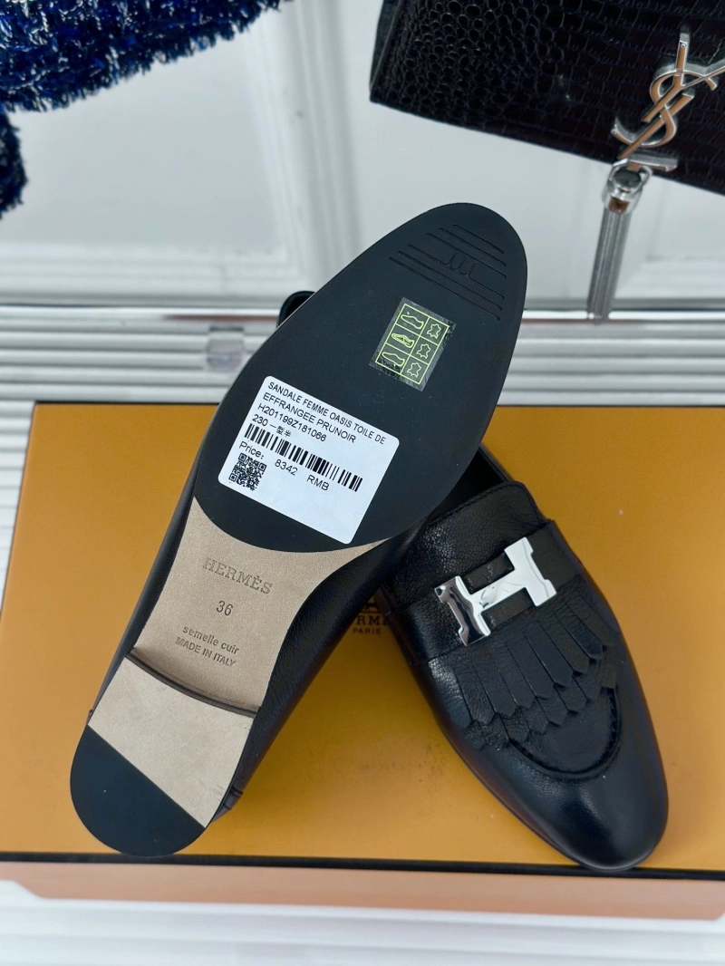 Hermes Leather Shoes