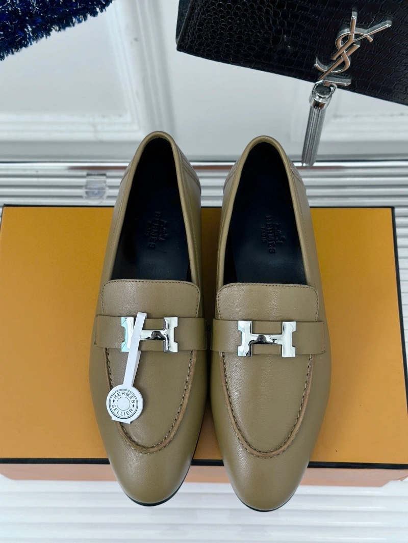 Hermes Leather Shoes