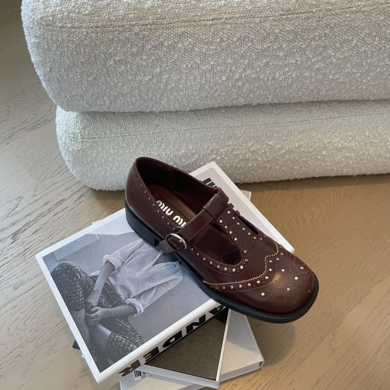 Miu Miu Leather Shoes
