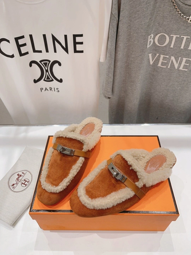 Hermes Slippers