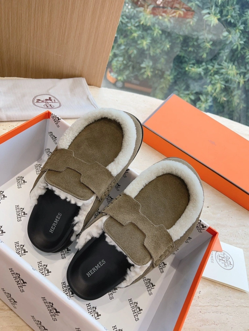 Hermes Slippers