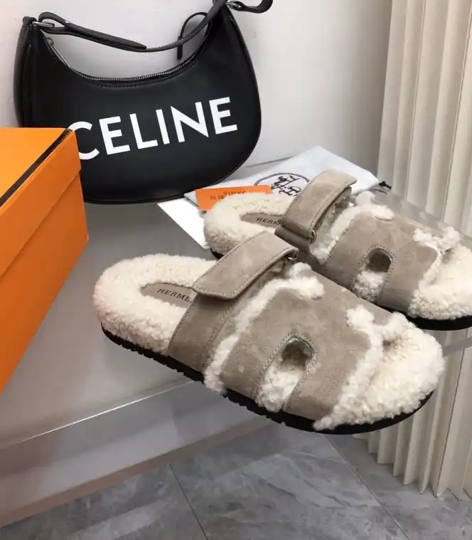 Hermes Slippers