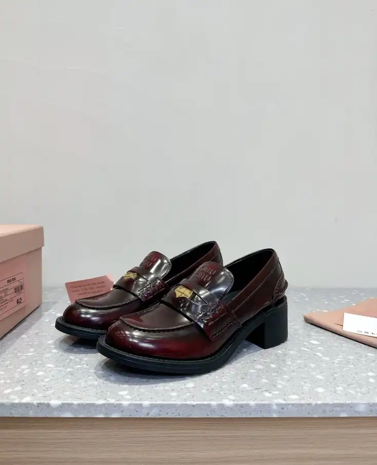 Miu Miu Leather Shoes