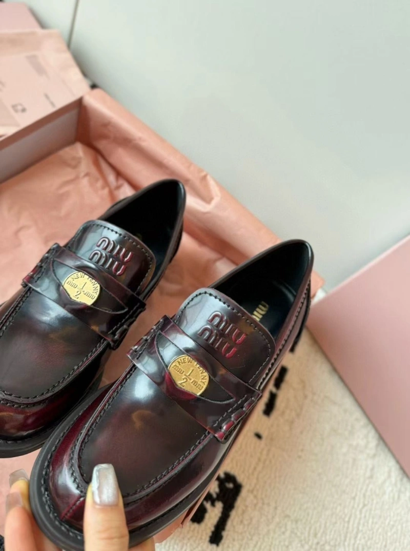 Miu Miu Leather Shoes