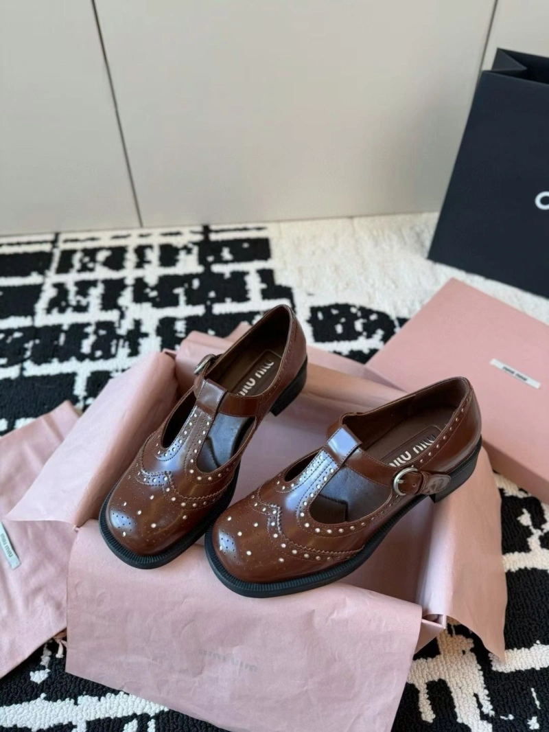 Miu Miu Leather Shoes